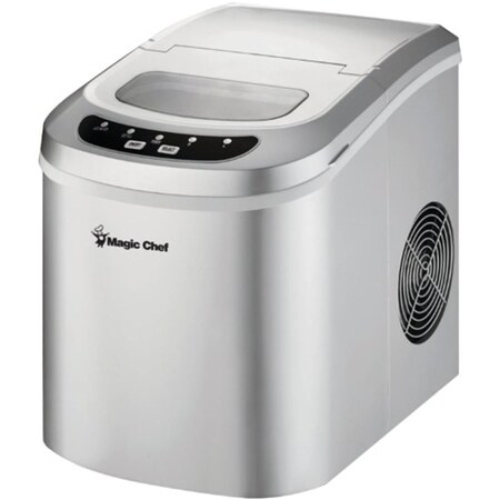 Chef2Cuisine 27 lbs Portable Ice Maker, Silver CH161063